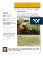 The Force For Rural Empowerment and Economic Development (FREED) - GSBI 2010 - Factsheet