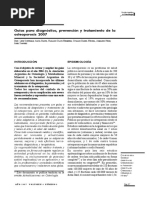 Guias Para El Diagnostivo, Tratamiento y Prevención de La Osteoporosis