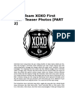 EXO Team XOXO First Year