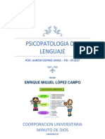 7º Psicopatologia Del Lenguaje PDF