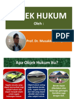 Objek Hukum, Hak, Dan Kewajiban