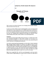 Understanding Aperture, Shutter Speed, IsO, Exposure