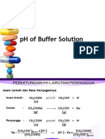 Perhitungan PH Larutan Penyangga