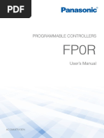 Panasonic Fp0r Programmable Controllers