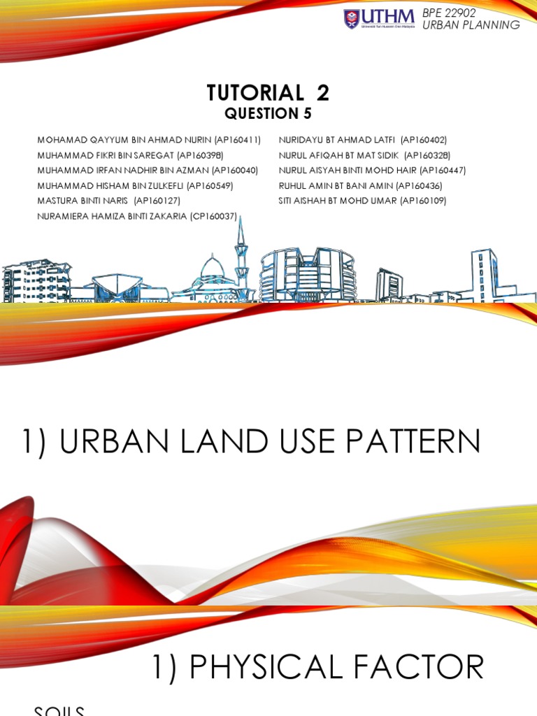 LAND USE PATTERNS EXAMPLES visual data 3