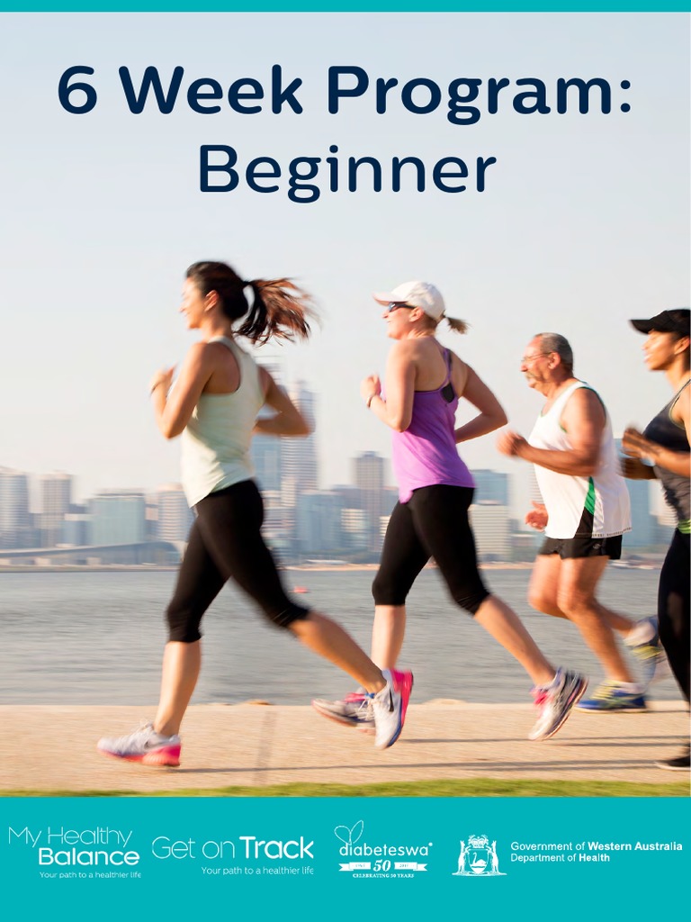 6-Week Beginner Home Exercise Program | PDF | Physical Fitness ...