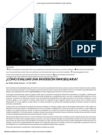 ¿Cómo Evaluar Una Inversión Inmobiliaria_ _ Carta Financiera