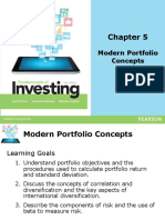 Chapter 5 - Modern Portfolio Concepts