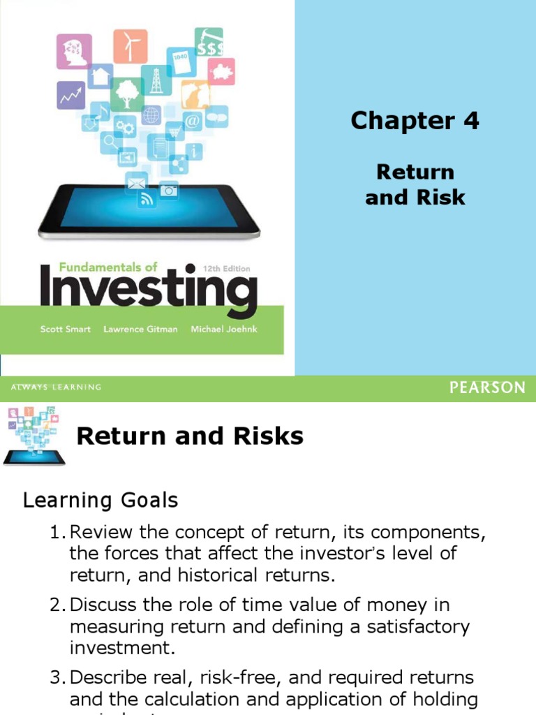 Chapter 4 - Return and Risk | PDF | Financial Risk | Investing