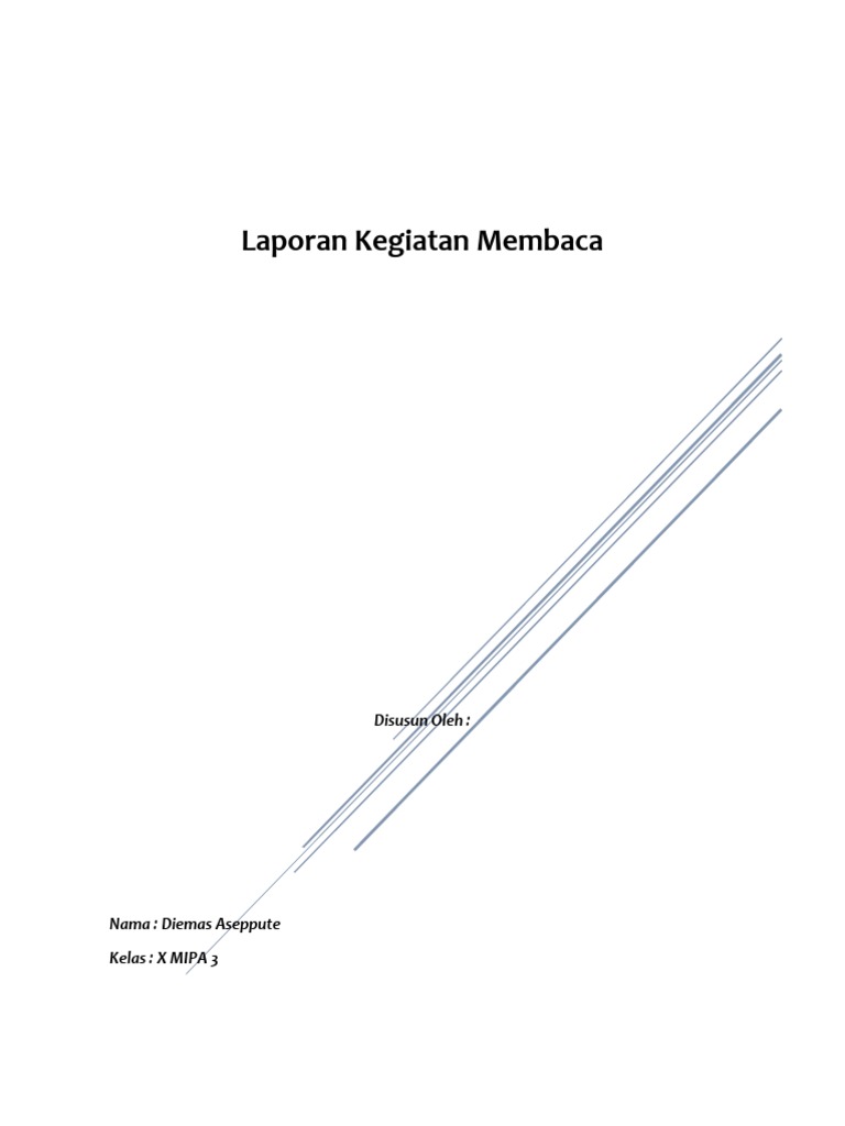 Laporan kegiatan prabaca
