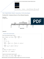 Problem 826 - Continuous Beam by Three-Moment Equation - Strength of Materials Review