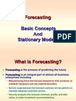 Forecasting Stationary Models