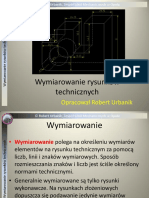 Wymiarowanie rysunków technicznych