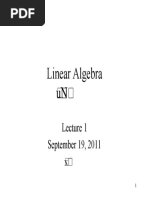 Linear Algebra PDF