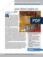 Operate Your Diesel Engine On Natural Gas: Patented
