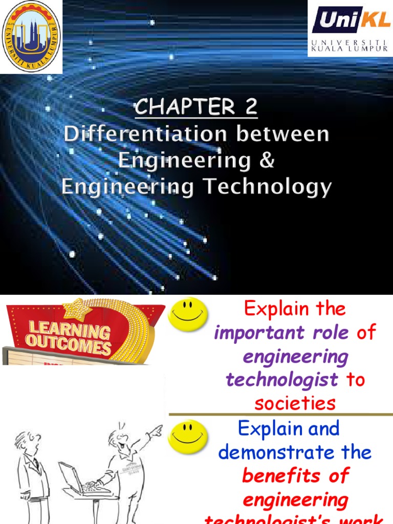 Chapter 2 Engineering Vs Engineering Technology PDF Engineer