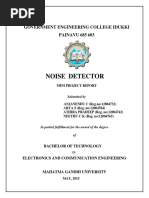 Noise Detector: Government Engineering College Idukki PAINAVU 685 603