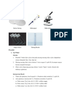 Aglutinantion Test