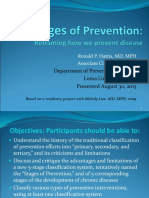 The Stages of Prevention 2013