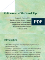 Refining the Nasal Tip Through Surgical Techniques