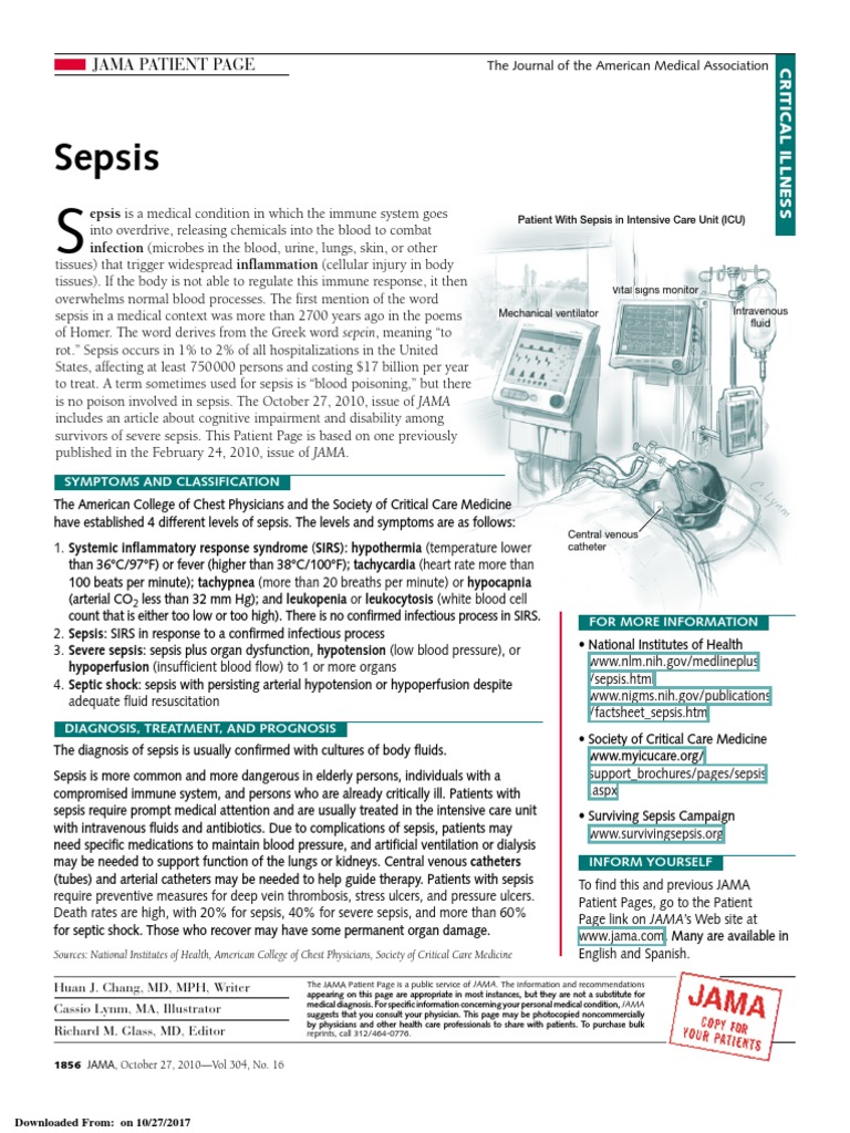 Sepsis | PDF | Sepsis | Shock (Circulatory)