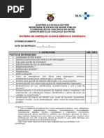 Roteiro de Inspeção Clínica Médica e Cirúrgica