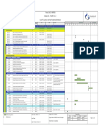 Loadout Schedule Plan Sample PDF