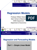 Regression 1 SimpleLinearModel