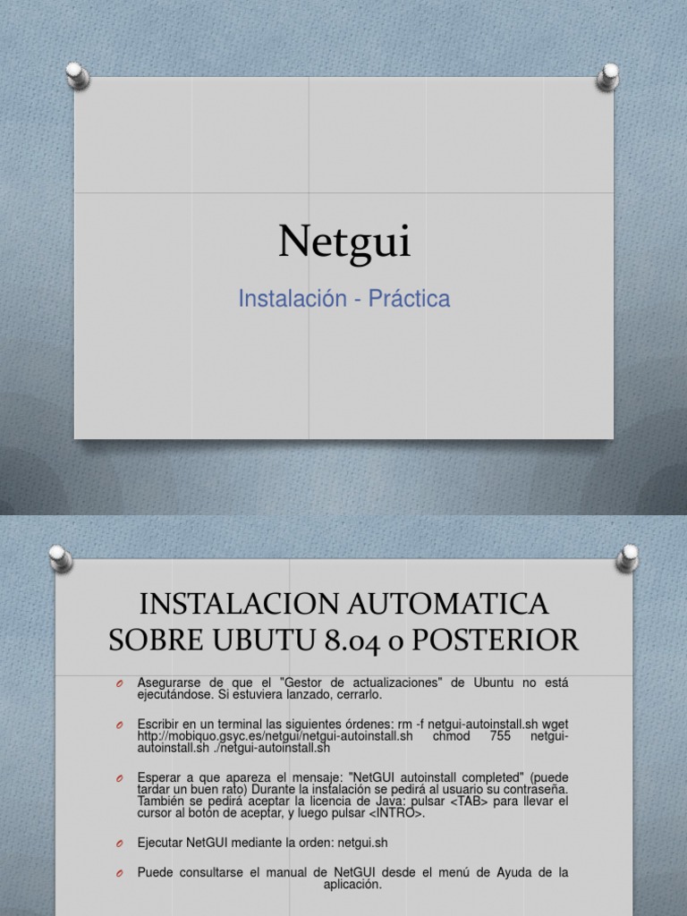 Netgui | PDF