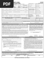 Calamity Loan Application Form