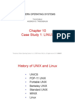 Case Study 1: LINUX: Modern Operating Systems