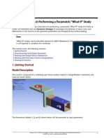 Designxplorer 14.0: Performing A Parametric "What If" Study: 1. Getting Started