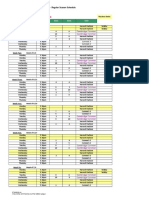 2011 Harvard Inter-Departmental Softball Schedule