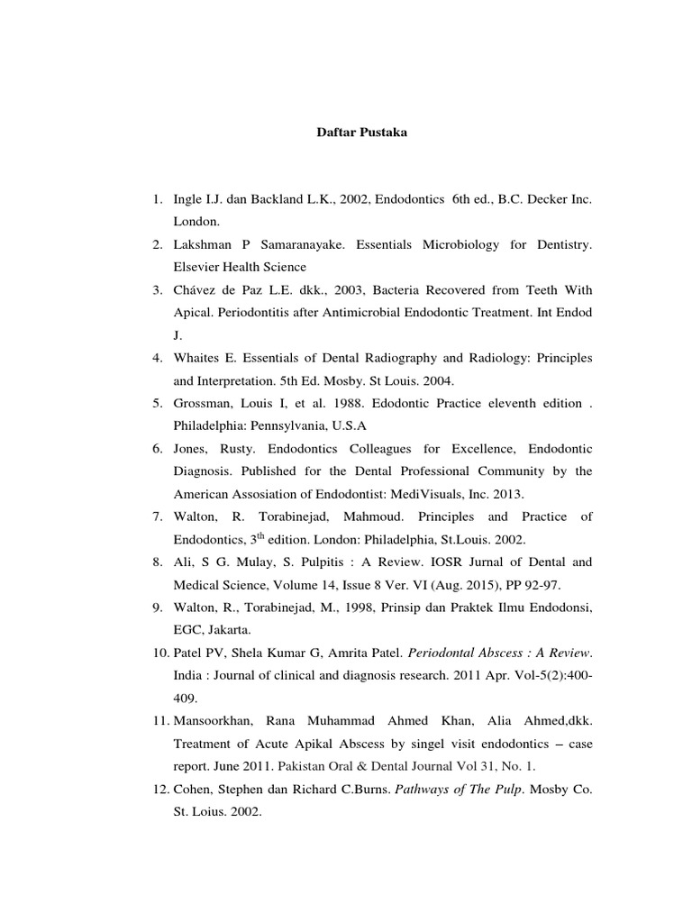 Bibliography of Dental Literature PDF