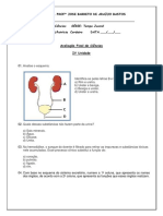 Avaliação Sistema Urinário