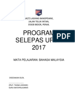 Program Selepas Upsr 2017