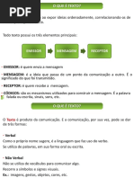 Aula 01 - Tipos de Comunicação e de Textopara Enem