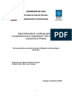 Vasquez. Salud Intercultural y Políticas Públicas