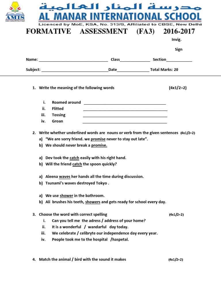 Importance of formative assessment image