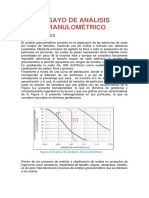 Procedimiento Ensayo de Análisis Granulométrico