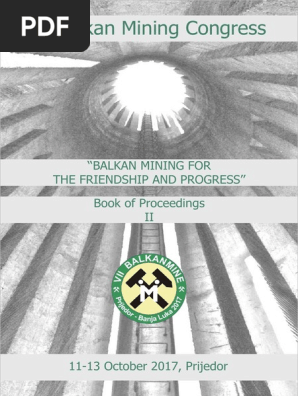 7th Balkan Mining Congress Proceedings Book 2 Pdf Iron Ore Geology