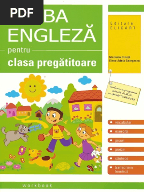 341576549 Limba Engleza Pentru Clasa Pregatitoare Ed Elicart Pdf Pdf