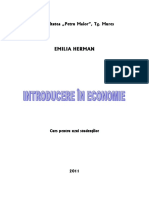 Introducere in Economie LMA Curs PDF