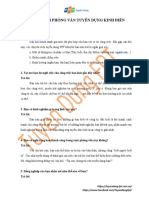 (Tuyen Dung FPT) Bo Cau Hoi Phong Van Tuyen Dung Kinh Dien PDF