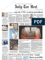 The Daily Tar Heel For August 26, 2010
