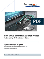 Fifth Annual Privacy and Security of Healthcare Data Report