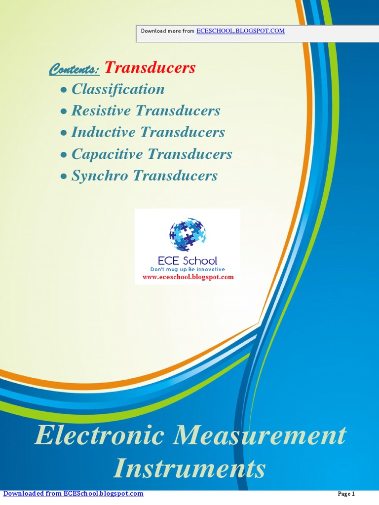 Transducers PDF PDF