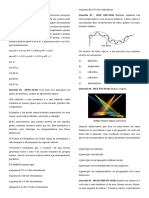 Revisão Física 2 - Óptica geométrica e fenômenos ópticos