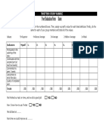 Peer Evaluation Form Name:: Twitter Story Rubric