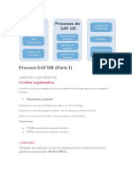 Procesos SAP HR